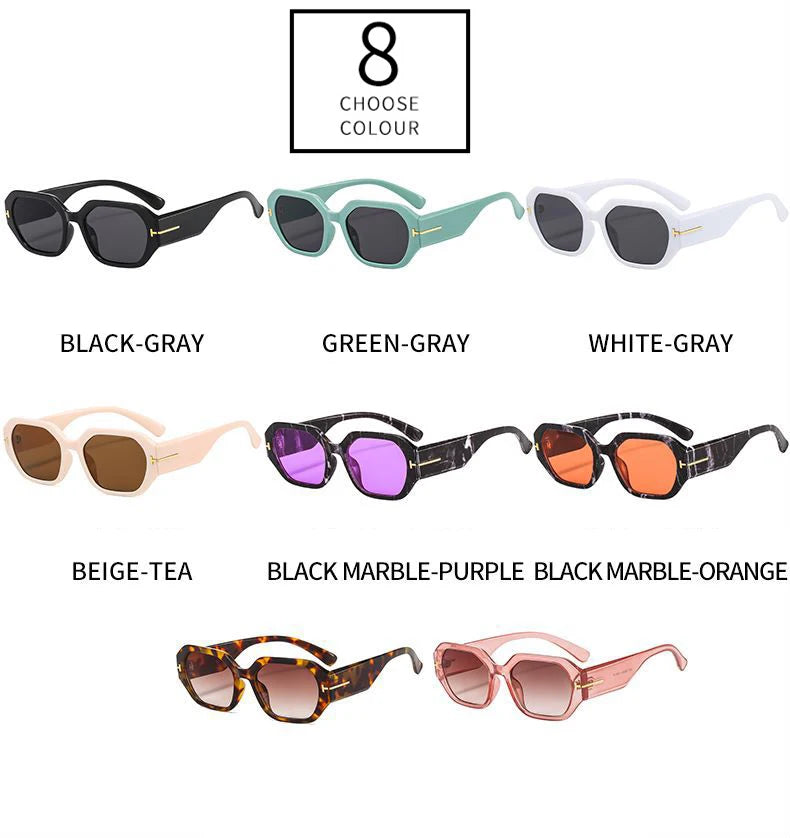 Timeless Retro Square Aesthetic Sunglasses (+ MORE COLORS)