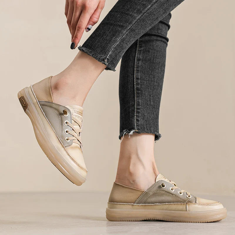 Vulcanized Loafers Slip On Flats Shoes