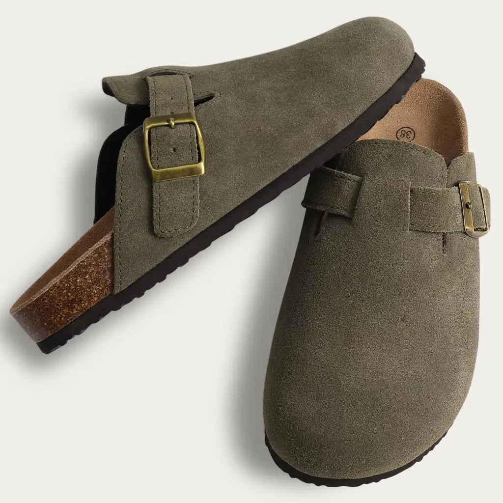 BOSTON™ Suede Clogs