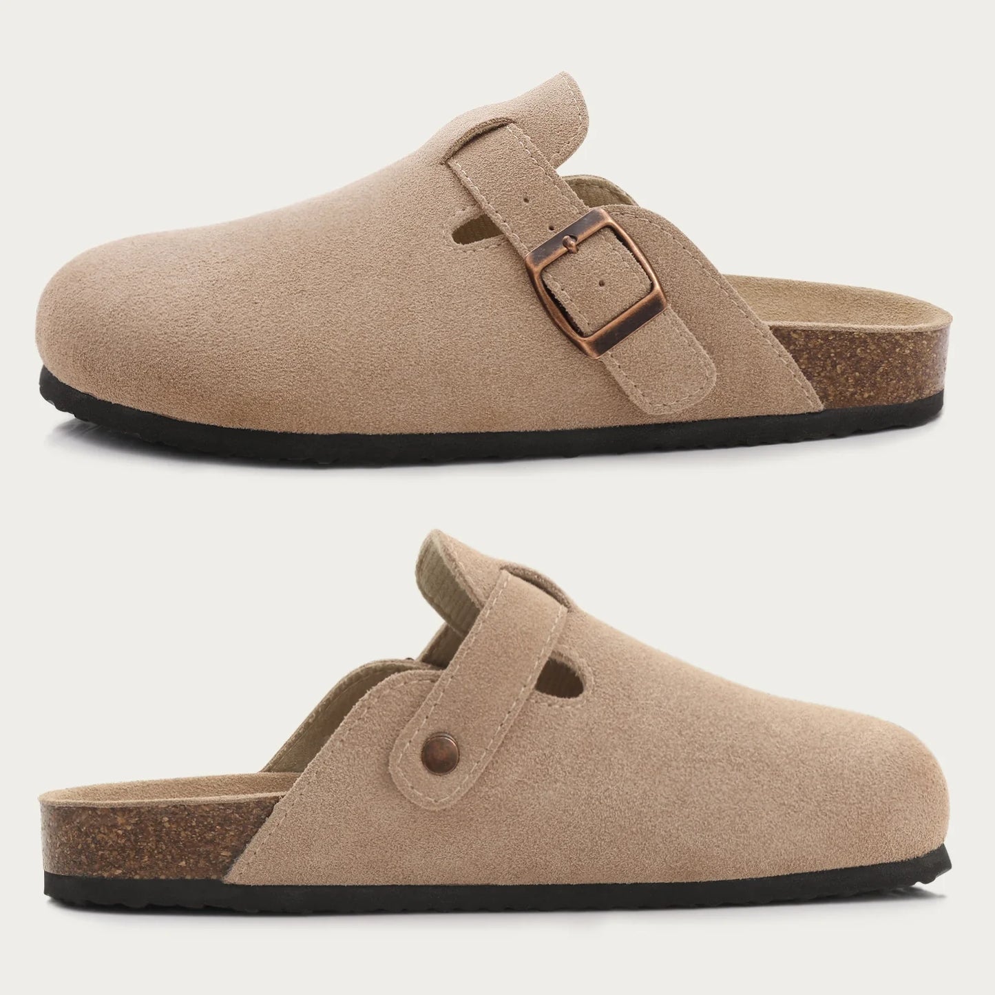 BOSTON™ Suede Clogs