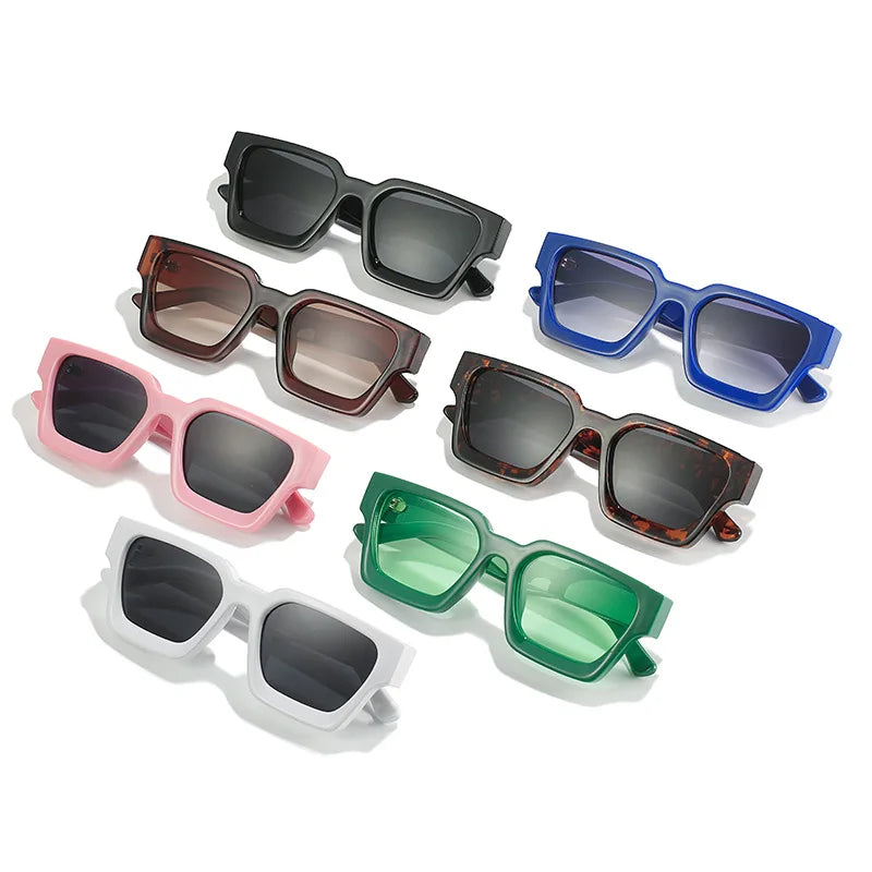 Sunset Square Tinted Sunglasses ( + MORE COLORS)