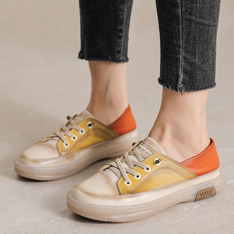 Vulcanized Loafers Slip On Flats Shoes