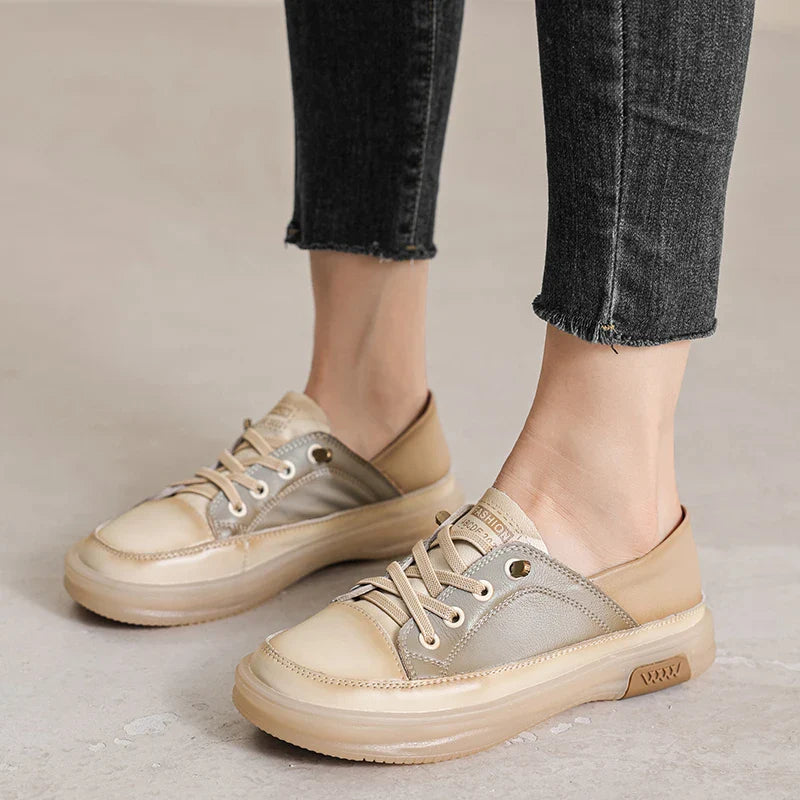 Vulcanized Loafers Slip On Flats Shoes