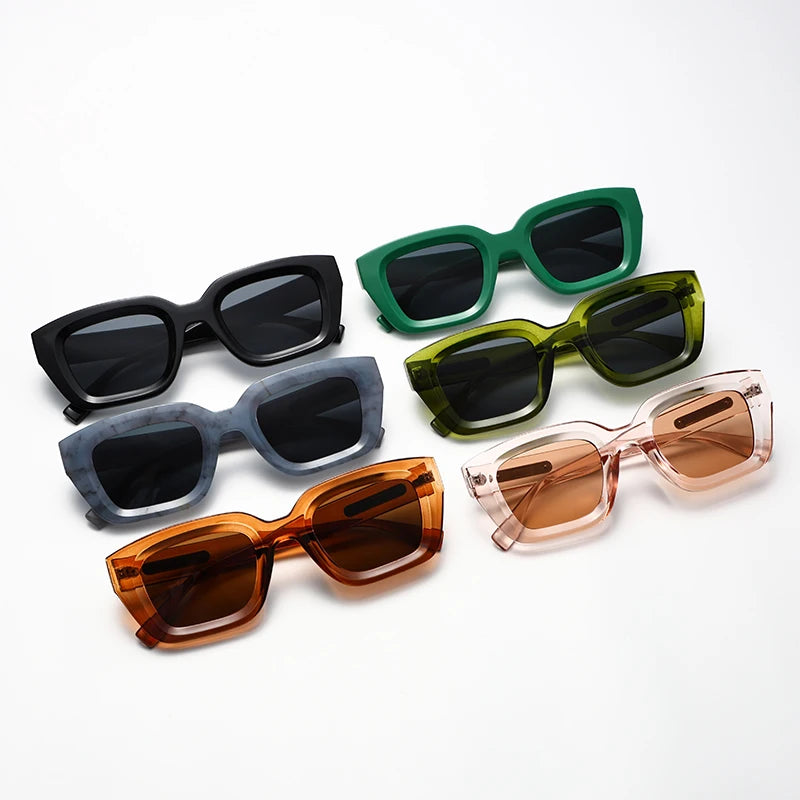 Popular Vintage Square Cat Eye Shape Seaside Sunglasses ( + MORE COLORS)