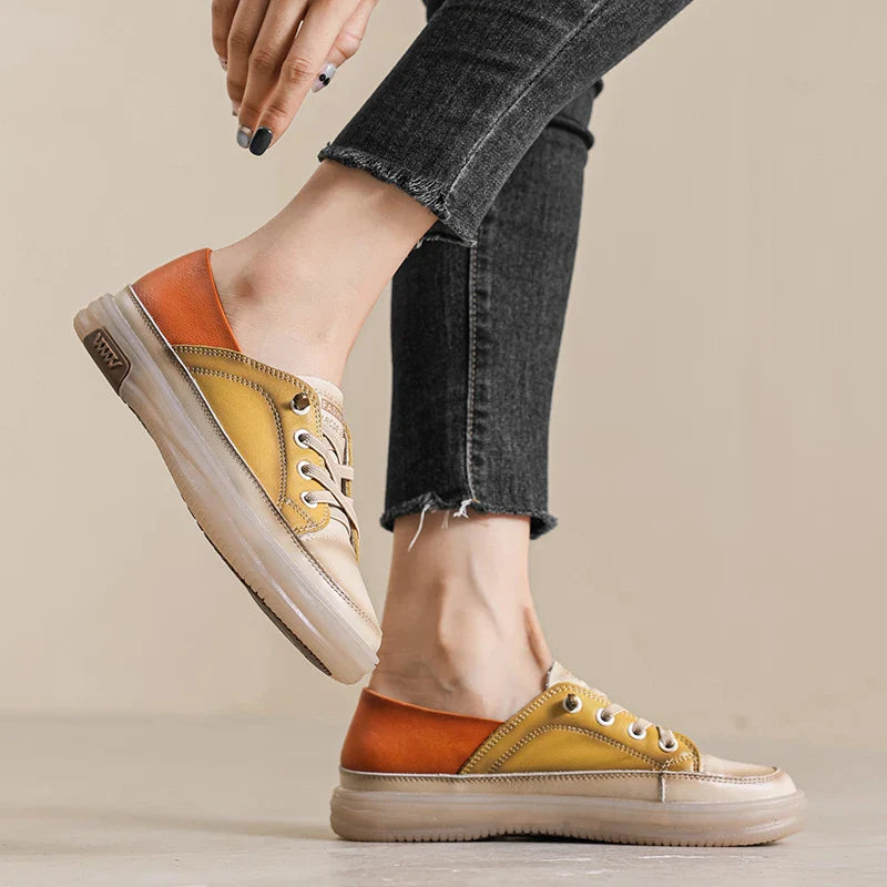 Vulcanized Loafers Slip On Flats Shoes