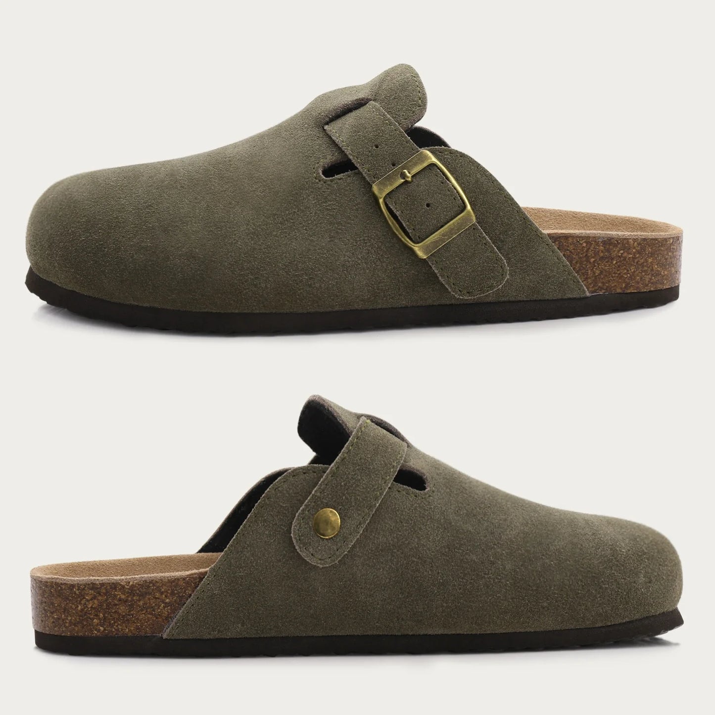 BOSTON™ Suede Clogs