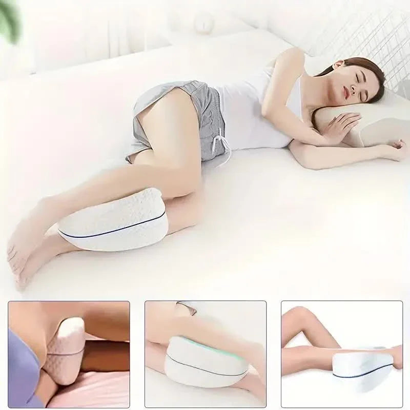 SGS Memory Foam Cotton Orthopaedic Knee Pillow