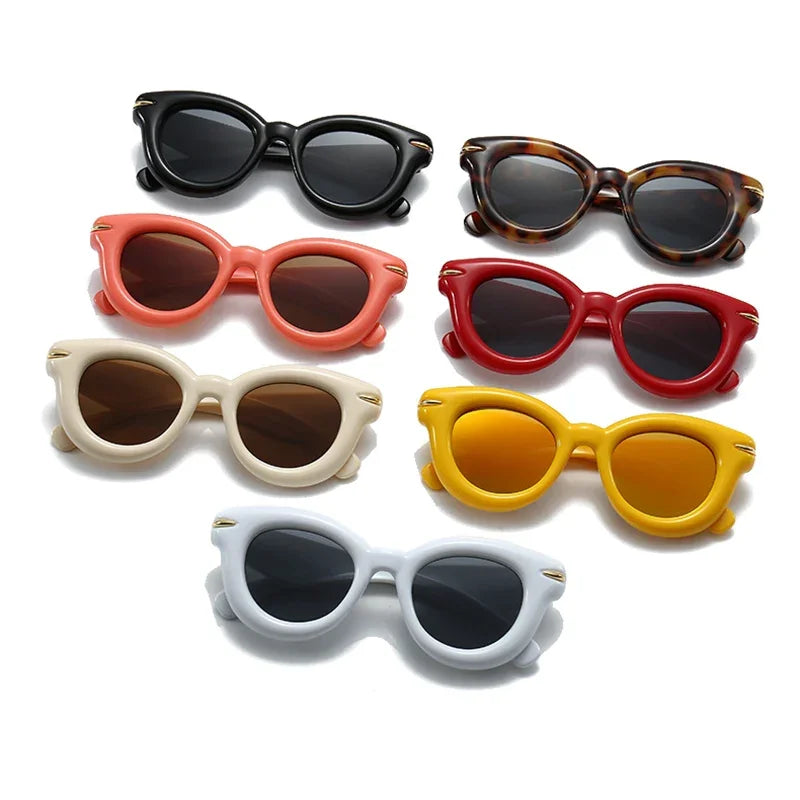 Inflated Round Sunglasses In Nylon ( + MORE COLORS )