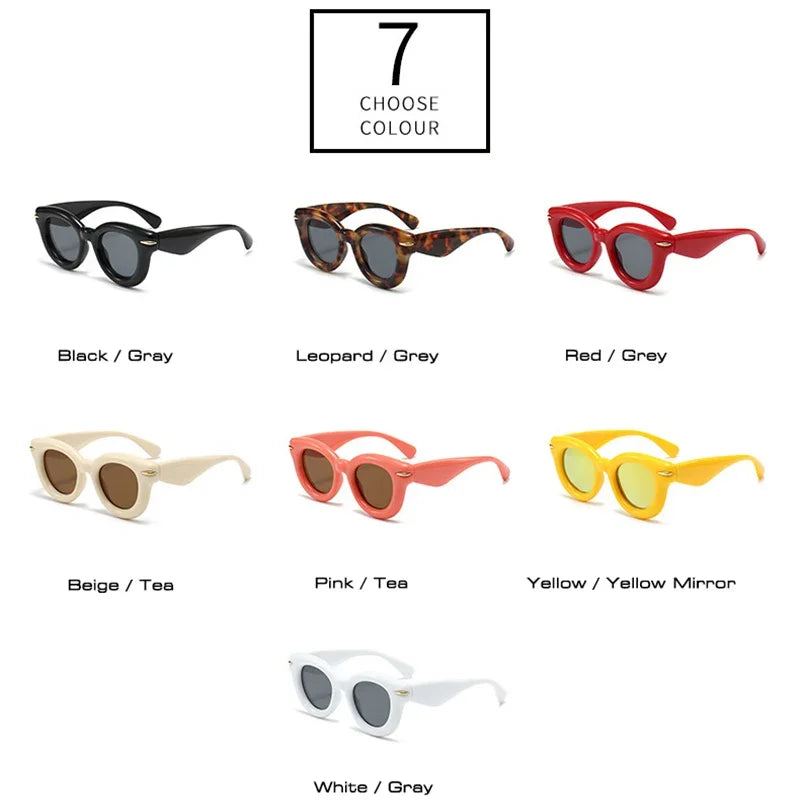 Inflated Round Sunglasses In Nylon ( + MORE COLORS )